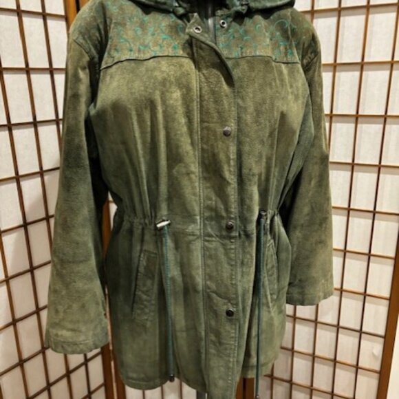 Suede Anorak style jacket - Picture 3 of 8